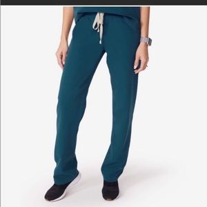 FIGS- Caribbean Blue Livingston Scrub Pants. Two pockets. size S.